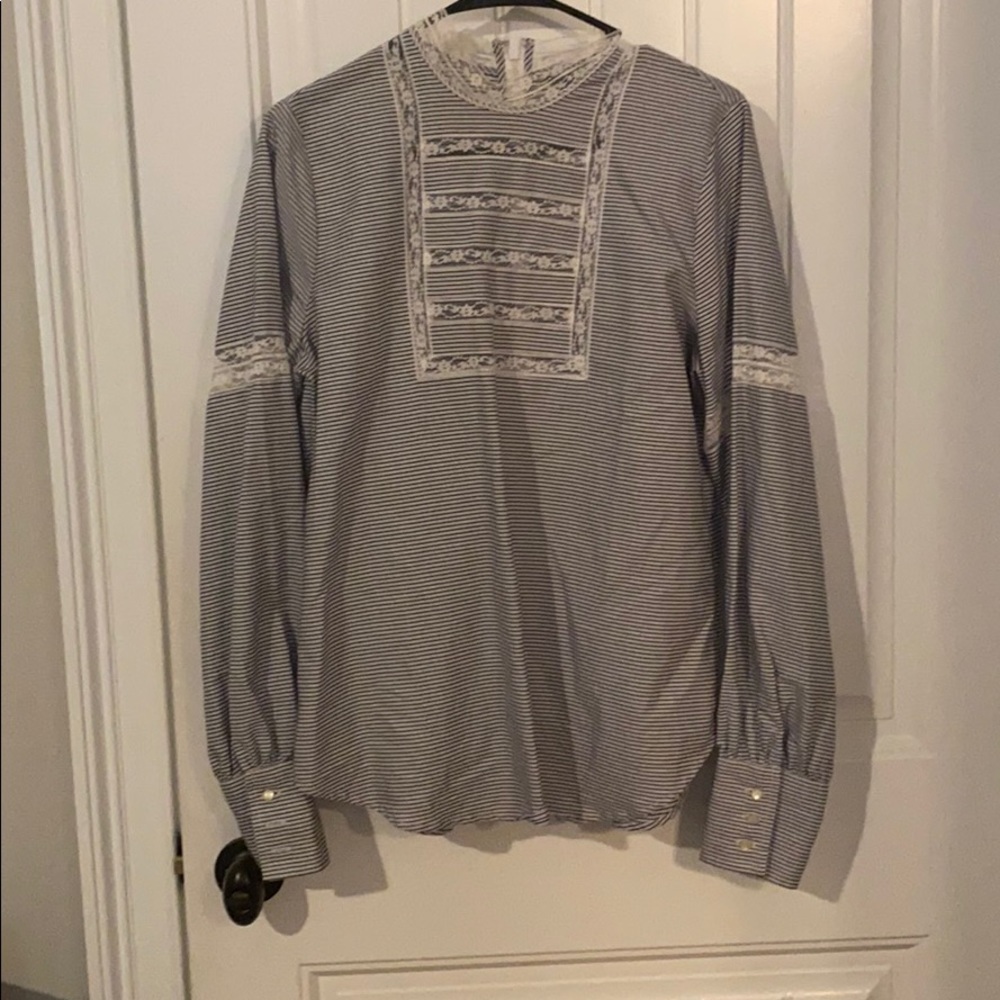 High Collar Blouse - image 1